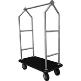 MCL204S – HIGH QUALITY STAINLESS STEEL HOTEL LUGGAGE CART