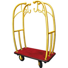 Load image into Gallery viewer, MCL212T – HIGH QUALITY TITANIUM GOLD PLATED LUGGAGE CART
