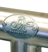 MCL207S – HIGH QUALITY STAINLESS STEEL HOTEL LUGGAGE CART