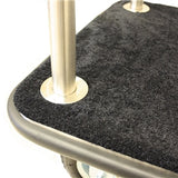 MCL204S – HIGH QUALITY STAINLESS STEEL HOTEL LUGGAGE CART