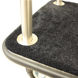 MCL212S – HIGH QUALITY STAINLESS STEEL HOTEL LUGGAGE CART